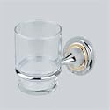 Alno Polished Brass TUMBLER HOLDER WITH TUMBLER A9070-PB