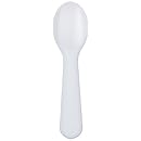 Dixie TS21 Light Weight Polystyrene Taster Spoon, 3" Length, White (Case of 3000)