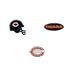 JibbitzTM NFL Chicago Bears 3-Pack - Blue