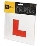 AA Self Adhesive Learner Learning Driver L Plates – Pair (Front & Rear)