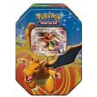 Pokemon Platinum Fall 2009 Collector Tin Set Charizard with Charizard G LV.X Card