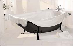 Buy Leg Tub by Porcher - 65220 in White (Draped Showers, Plumbing, Bathtubs Showers & Saunas, Showers, Modules & Installation Kits)