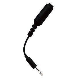 AUDIO ADAPTER FOR IPHONE, BLACK