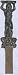 medieval roman sword gothic iron gladiator replica