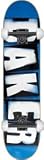 Baker Brand Logo Spray Complete Skateboard - 8.0 W/ Essential Trucks and Essential Wheels