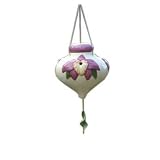 Bird Brain Ceramic LeFleur Orchid Hummingbird Feeder by Bird Brain