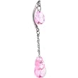 Pink TOP and BOTTOM DROP Dangle Belly Ring