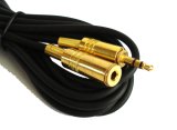 2 Metre 3.5mm Stereo Plug to 3.5mm Stereo Jack Audio Cable