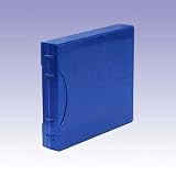 イーサプライズ リムーバブルファイル DVD/CD用 16枚収納 ブルー ECDF16BL