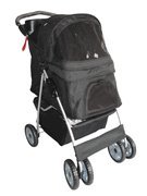 Black Heavy Duty Pet Stroller