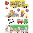 Eureka Eu-83630 Window Cling Suzys Zoo School 12x17