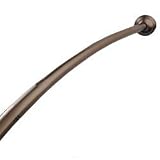Moen DN2155OWB 5' Decorative Curved Shower Rod Set, Old World Bronze
