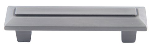 Atlas Homewares 241-P 4-Inch The Classics Collection Trocadero Beveled Pull, Pewter