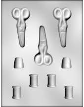 2 Pack- Sewing Assortment Chocolate Mold