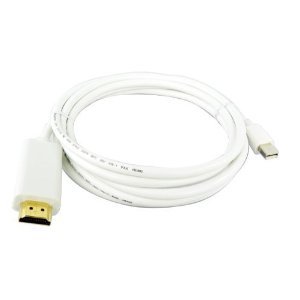 Afunta (TM) Mini DisplayPort auf-HDMI-Adapterkabel, 6 Füße