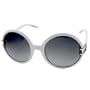 Christian Dior Josephine Fashion Sunglasses JOSEPHINE/1/0VK6/56/21: White/Gray Gradient