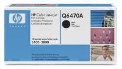 HP Color LaserJet Q6470A Print Cartridge in Retail Packaging - Black