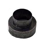 Galvanized Reducer No Crimp, 6 x 4 x 26 Gauge