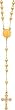 14K Gold Rosary 24"