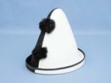 Adult Pierrot Hat - Great Mime, Masquerade, Mardi Gras Accessory!