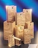 Box Partners BGG103W 9 .75 in. x 5 in. x 3 .25 in. White Grocery Bags