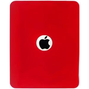 Amzer Soft Gel TPU Skin case for Apple iPad Tablet,(Maroon Red)