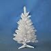2.5' White Iridescent Designer Artificial Christmas Tree - Unlit