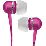 Coby High-Performance Isolation Stereo Earphones CVEM77PNK (Pink)