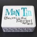 Gifts for Men - Man Tin - leads, scre...