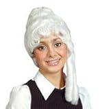 Greek Roman Lady White Wig