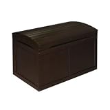 Badger Basket Barrel Top Toy Chest - Espresso by Badger Basket