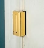 The Door Guardian Childproofing Lock Colors: Satin Chrome