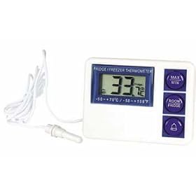 VWR FRIDGE/FREEZER THERMOMETER - VWR Digital Refrigerator/Freezer Thermometer with Alarm