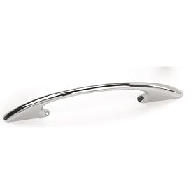 Laurey 25526 Cabinet Hardware 96MM Large Narrow Pull, Chrome