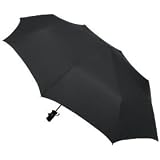 Totes - Superdome Auto Open Close Umbrella, Black