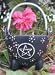 Cauldron - Pentagram Ceramic Cauldron with Handles