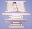 F.A. Edmunds Multiple Size Cross Stitch Scroll Frame Set