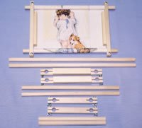 F.A. Edmunds Multiple Size Cross Stitch Scroll Frame Set