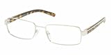 Prada 50m Silver / Tortoise Frame Metal Eyeglasses, 54mm