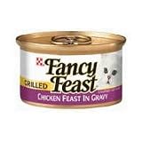 Fancy Feast Gourmet Cat Food, Grilled Chicken Feast in Gravy, 3-Ounce Cans (Pack of 24)