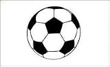 NEOPlex 3' x 5' Soccer International Novelty Flag
