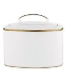 kate spade June Lane Gold Covered Sugar Bowl