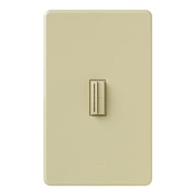 Lutron AB-600HW-IV Abella 600W Single Pole-Multi-location Dimmer, Ivory by Lutron