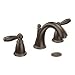 Moen T6620ORB Brantford Two Handle Widespread Lavatory Faucet Trim with Drain Oi