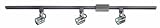 Design House 517078 Avanti Collection 4-Foot Track-Light with 3 Heads, 6-Inch by 48-Inch, Satin Nickel