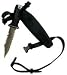 Scuba Dive Sharp Tip Titanium Knife Diving Snorkeling (5 1/2