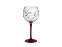 Pfaltzgraff Winterberry Etched Glass Goblets, Set of 4