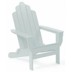 Cape Cod Plastic Adirondack Chair - Sand (Sand) (40.5H x 29.5W x 35D) by
