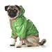 Dickens' Closet Good Times Rain Slicker in Lime, Medium