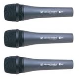 Sennheiser e835 Dynamic Vocal Microphone (3 Pack)